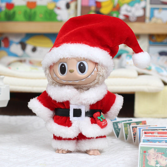 Labubu Macaron Blind Box + Christmas Santa Outfit