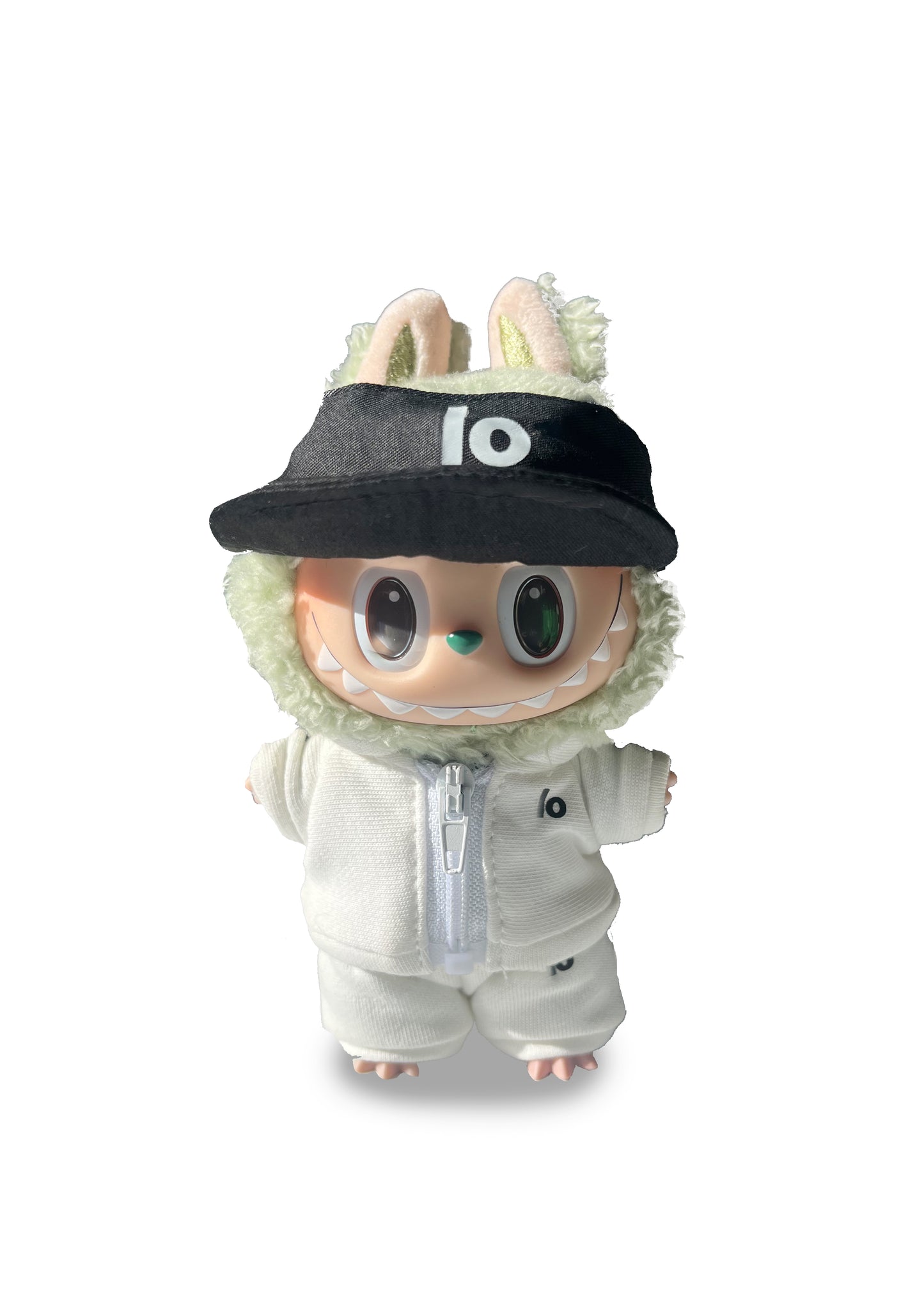 Labubu Macaron Blind Box + Trendy Sportswear Set Outfit