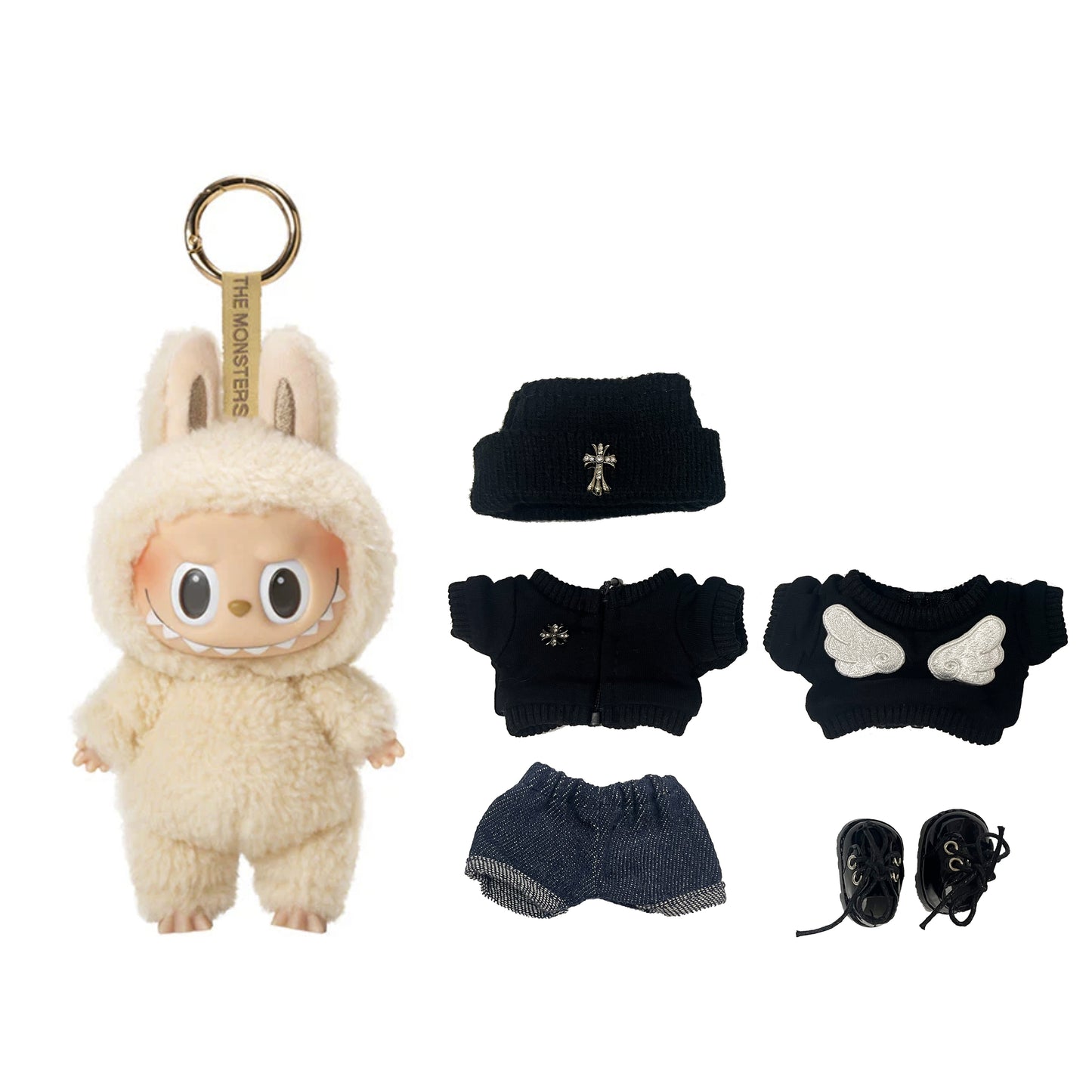 Labubu Macaron Blind Box + Gothic style Style Outfit