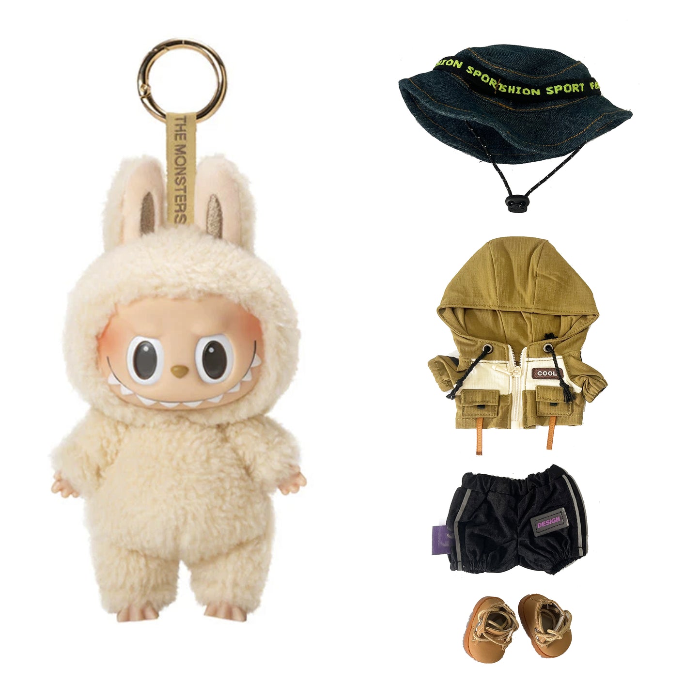 Labubu Macaron Blind Box + Spring Campus Style Outfit