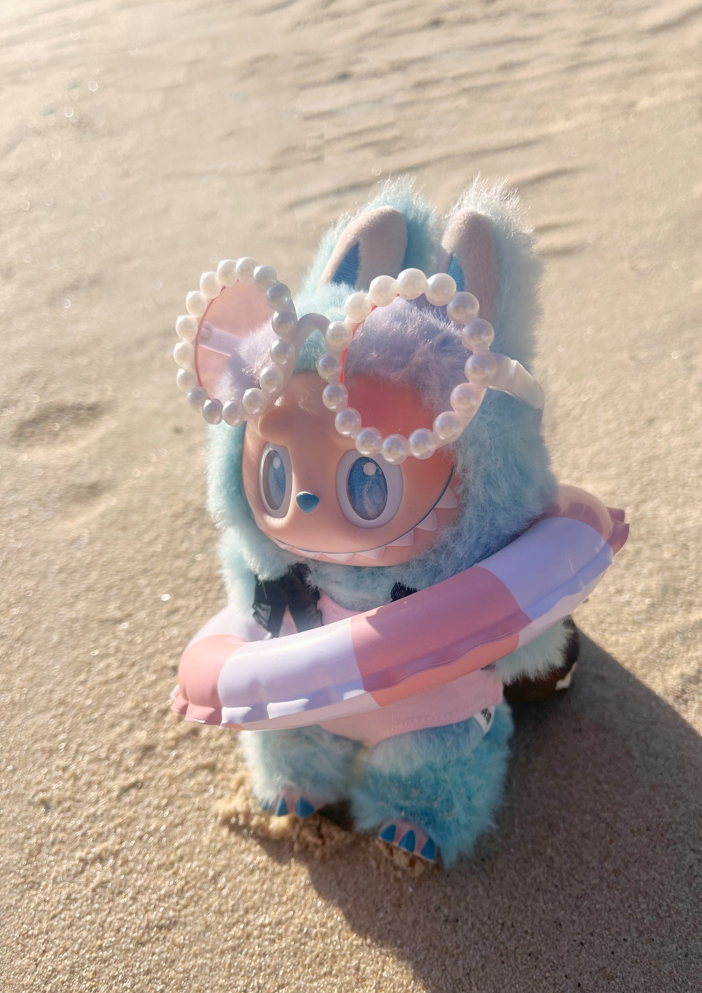 Labubu Big into Energy Blind Box + Beach Holiday Style Outfit