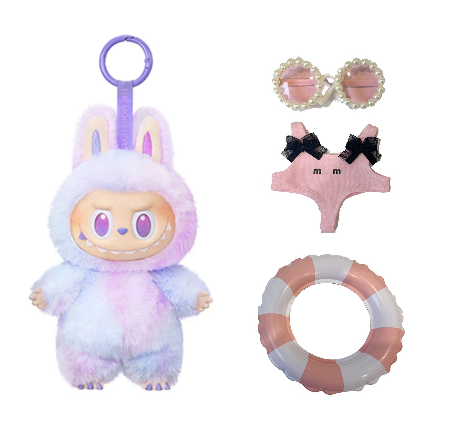 Labubu Big into Energy Blind Box + Beach Holiday Style Outfit