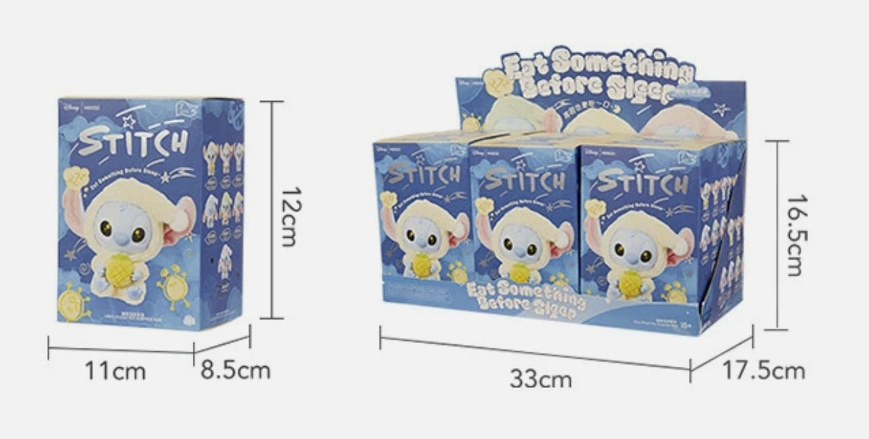 Stitch Eat Something Before Sleep Series Vinyl Figure Blind Box