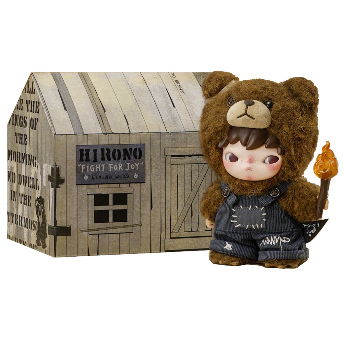 Hirono Living Wild Fight for Joy ぬいぐるみ Hirono Living Wild-Fight for Joy Plush Doll-Copy - POP MART