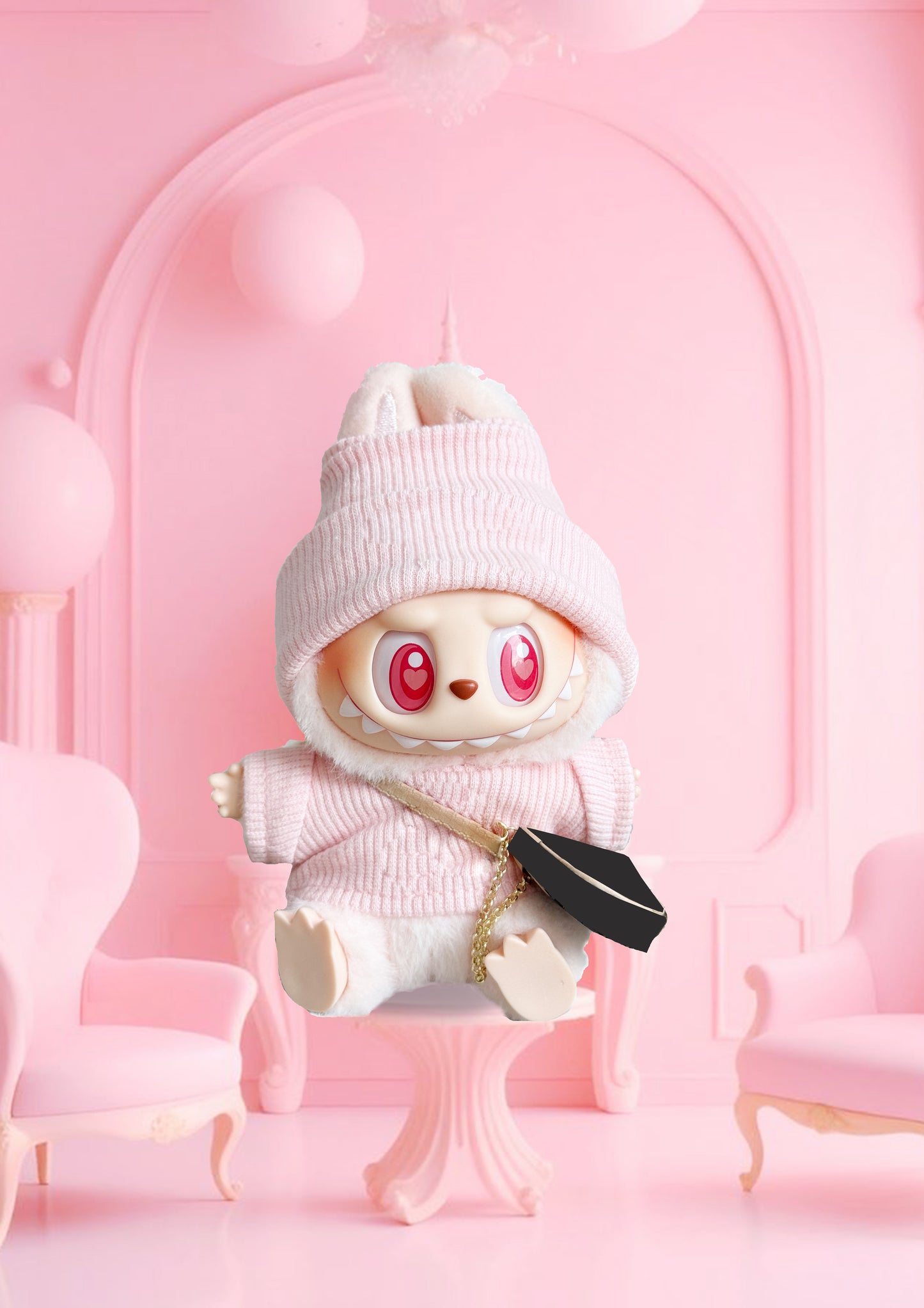 Labubu Have a Seat Blind Box + Pink Cutie Have a Seat Outfit