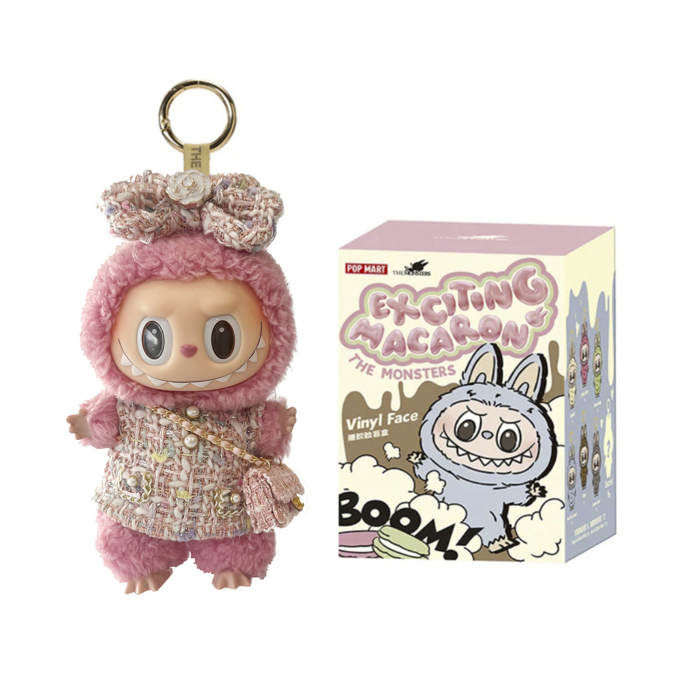 Labubu Macaron Blind Box + Pink Outfit