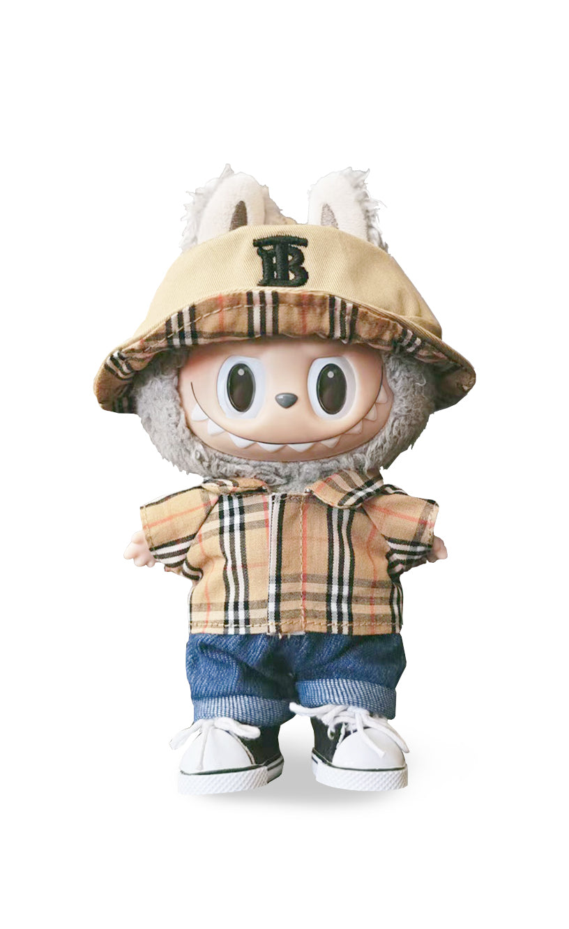 Labubu Macaron Blind Box + British Street Style Outfit