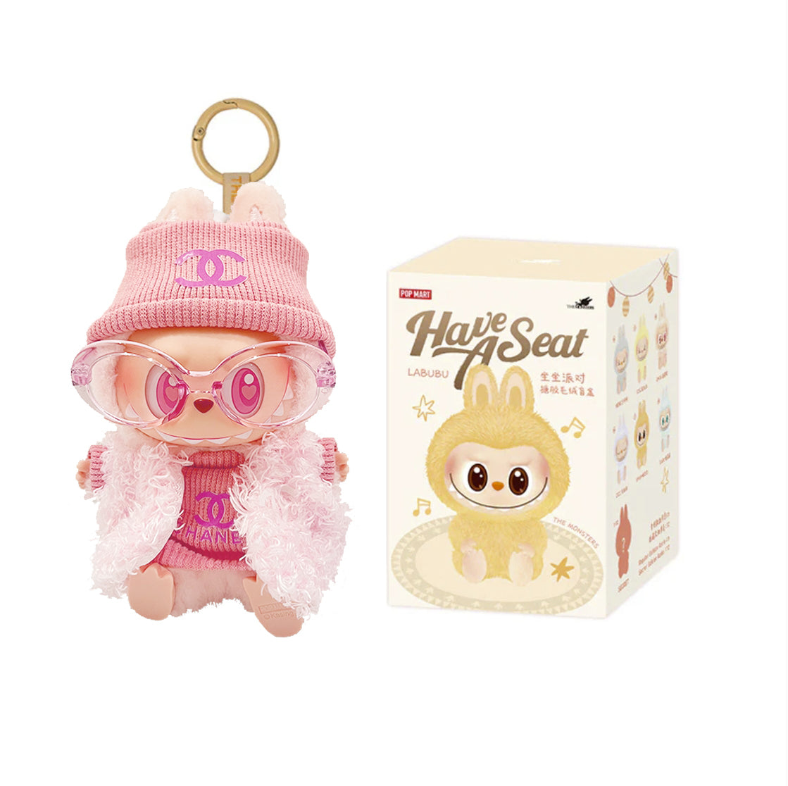 Labubu Have a Seat Blind Box + Luxury Y2K Glam Parisian Chic Outfit