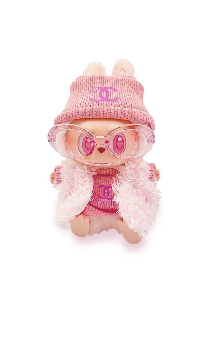 Labubu Have a Seat Blind Box + Luxury Y2K Glam Parisian Chic Outfit