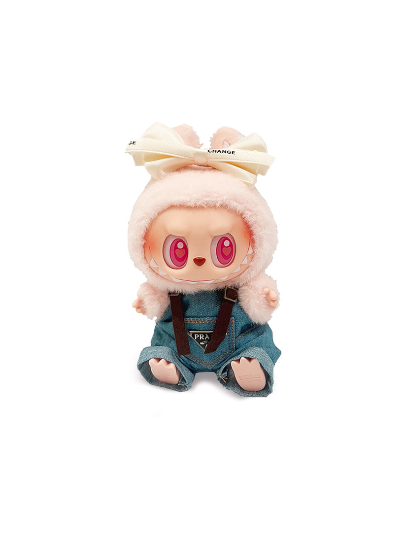 Labubu Have a Seat Blind Box + Denim Girl Style Outfit