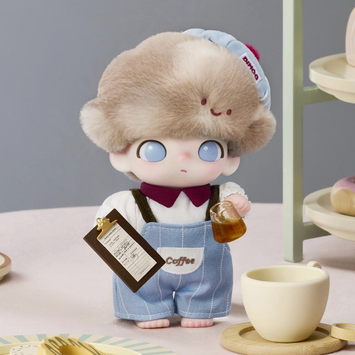 DIMOO Crush on Coffee Series-Vinyl Plush Blister Pack