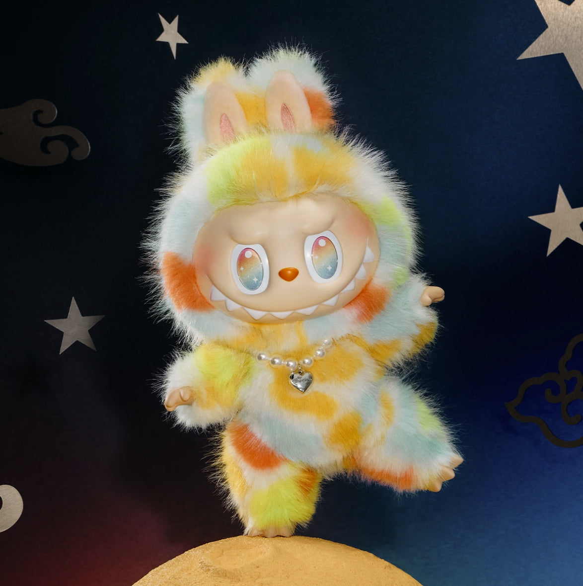 THE MONSTERS Big into Energy Series-ROCK THE UNIVERSE Vinyl Plush Doll