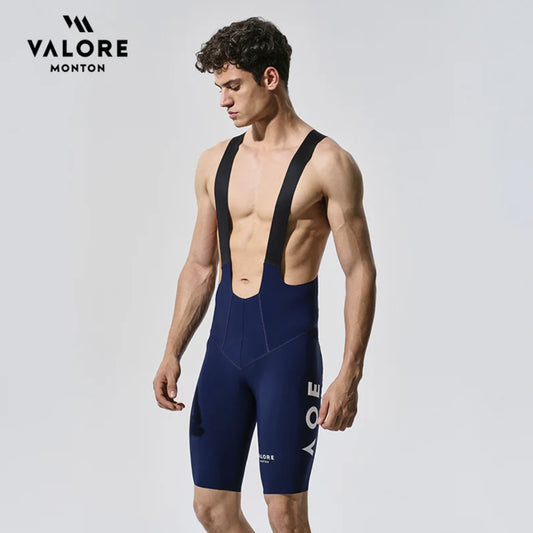 VALORE MONTON Mens Bib Shorts Nuova Luna (Navy)