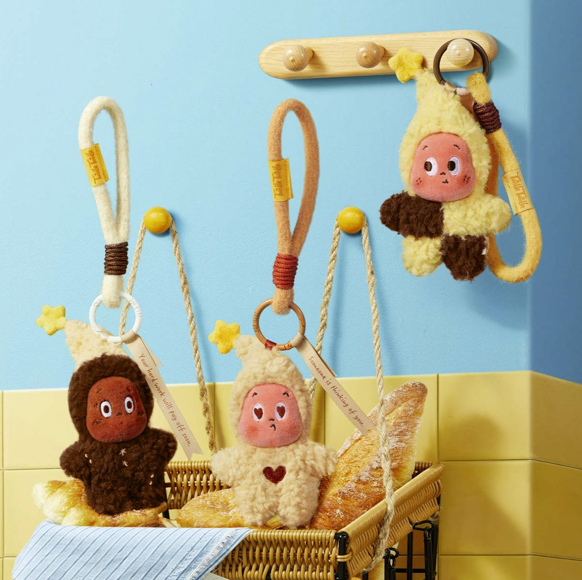 Twinkle Twinkle Savor the Moment Series-Fresh-Baked Mini Cookies Plush Pendant Blind Box