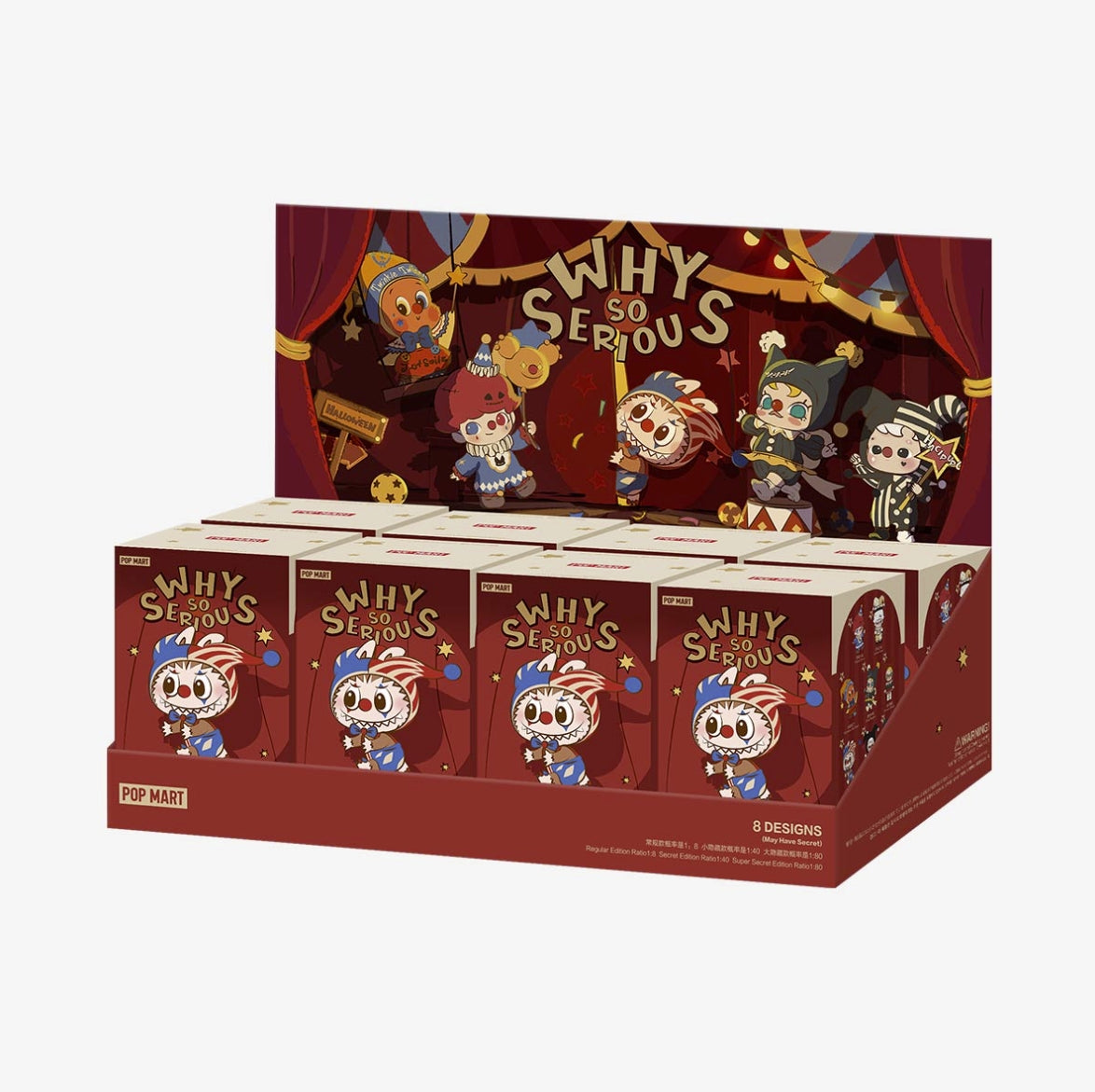 WHY SO SERIOUS Series-Vinyl Plush Pendant Blind Box