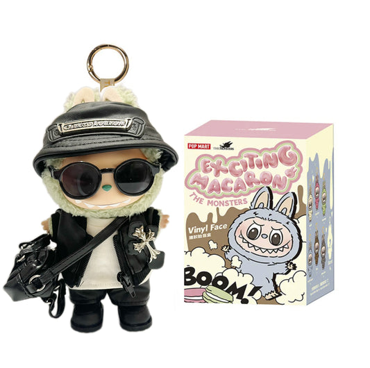 Labubu Macaron Blind Box + Black Street Style Outfit