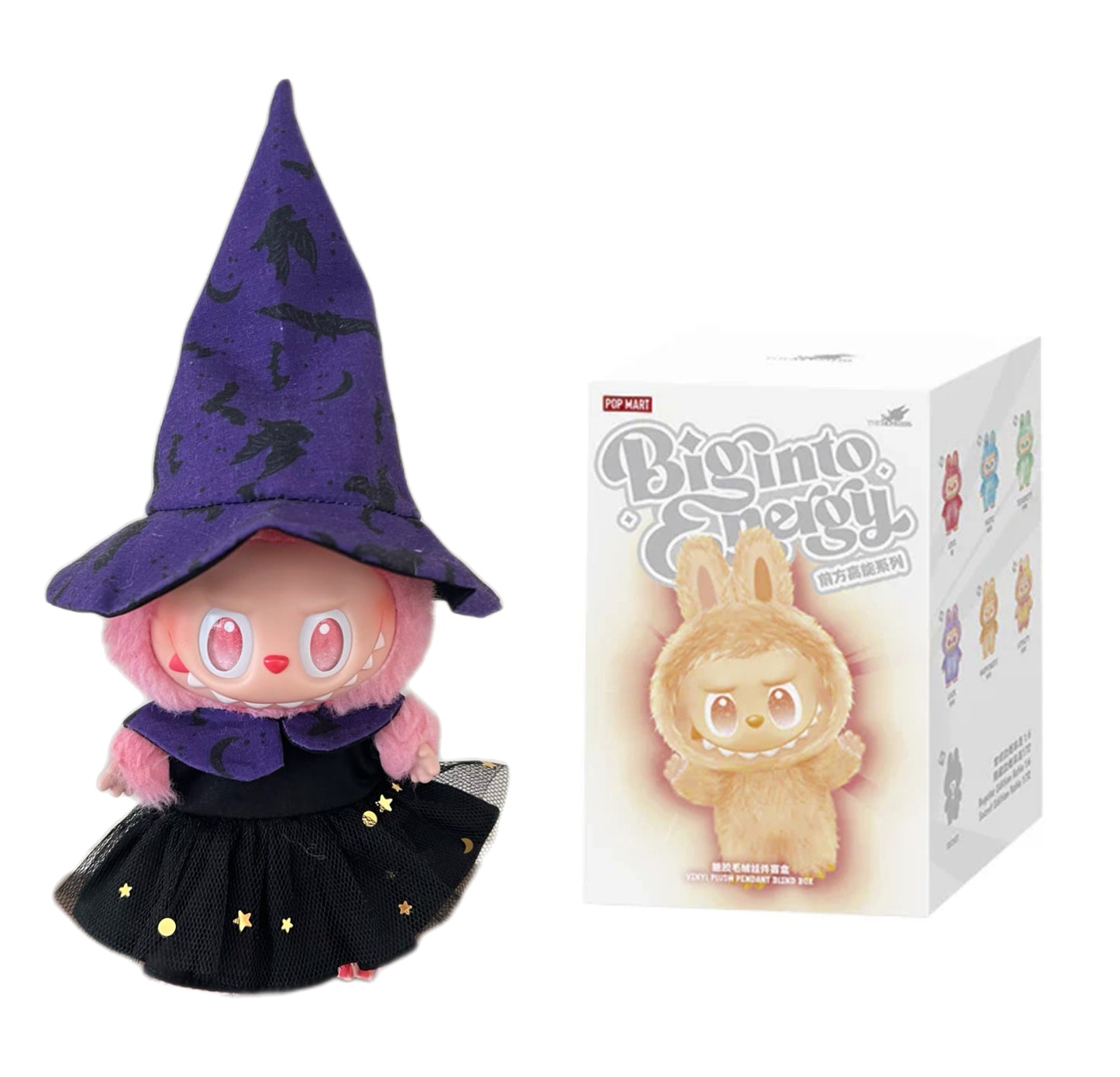 Labubu Big into Energy Blind Box +Labubu Halloween Orange & Purple Edition