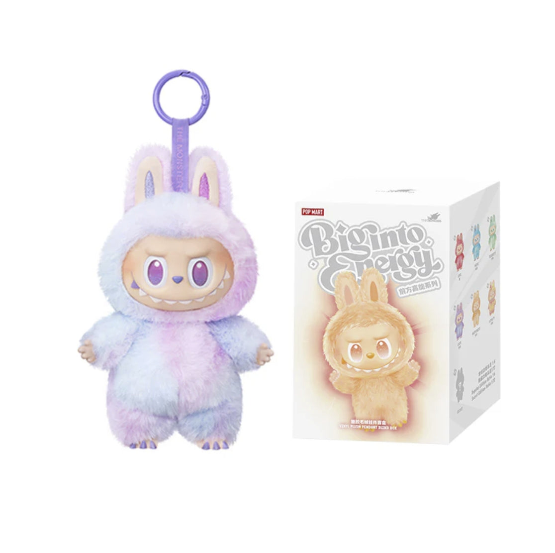 THE MONSTERS Big into Energy Series-Vinyl Plush Pendant Blind Box