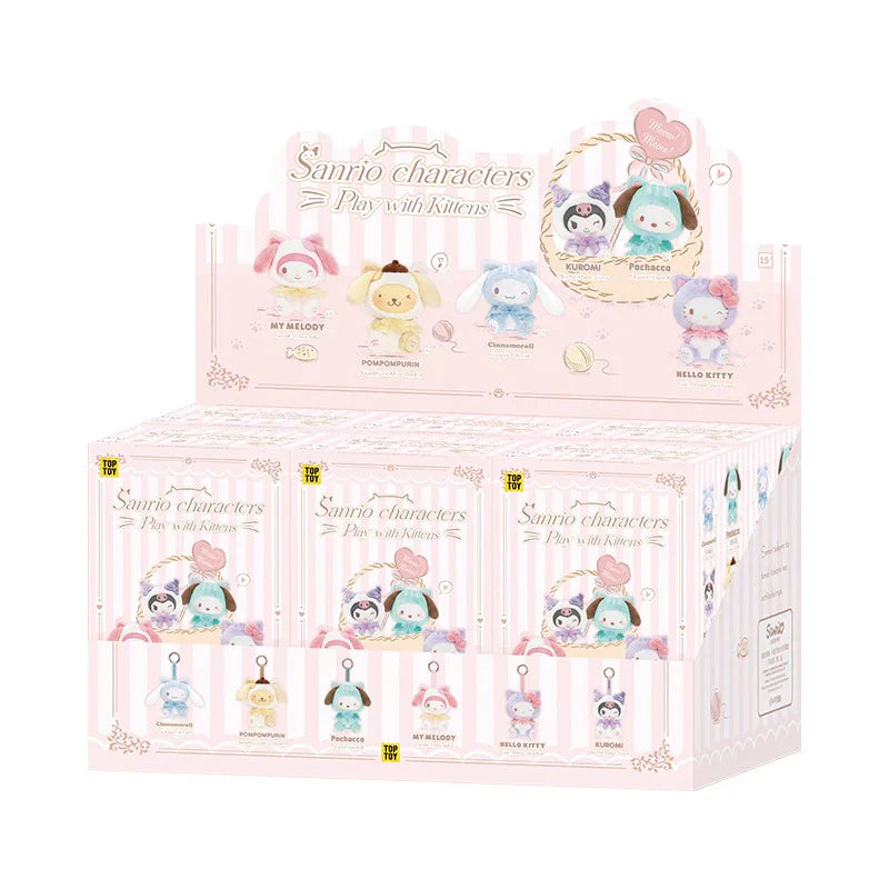 Sanrio Characters Play with Kittens Blind Box