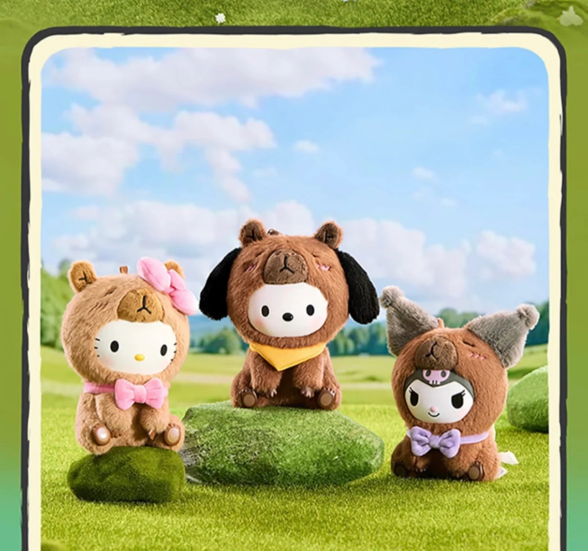 Sanrio Capybara Zen Series Vinyl Plush Blind Box