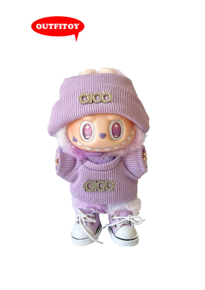 Labubu Urban Lilac Athleisure Set