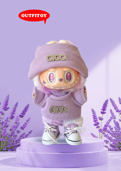 Labubu Urban Lilac Athleisure Set