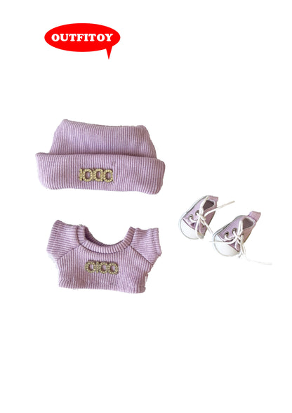 Labubu Urban Lilac Athleisure Set