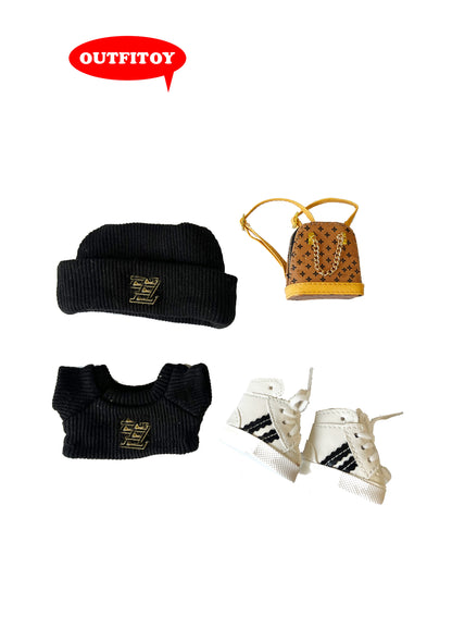 Labubu Vintage Pattern Vibe
Streetwear Outfit Set