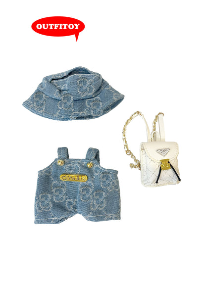 Labubu Bold Vintage Fashion
Denim Outfit