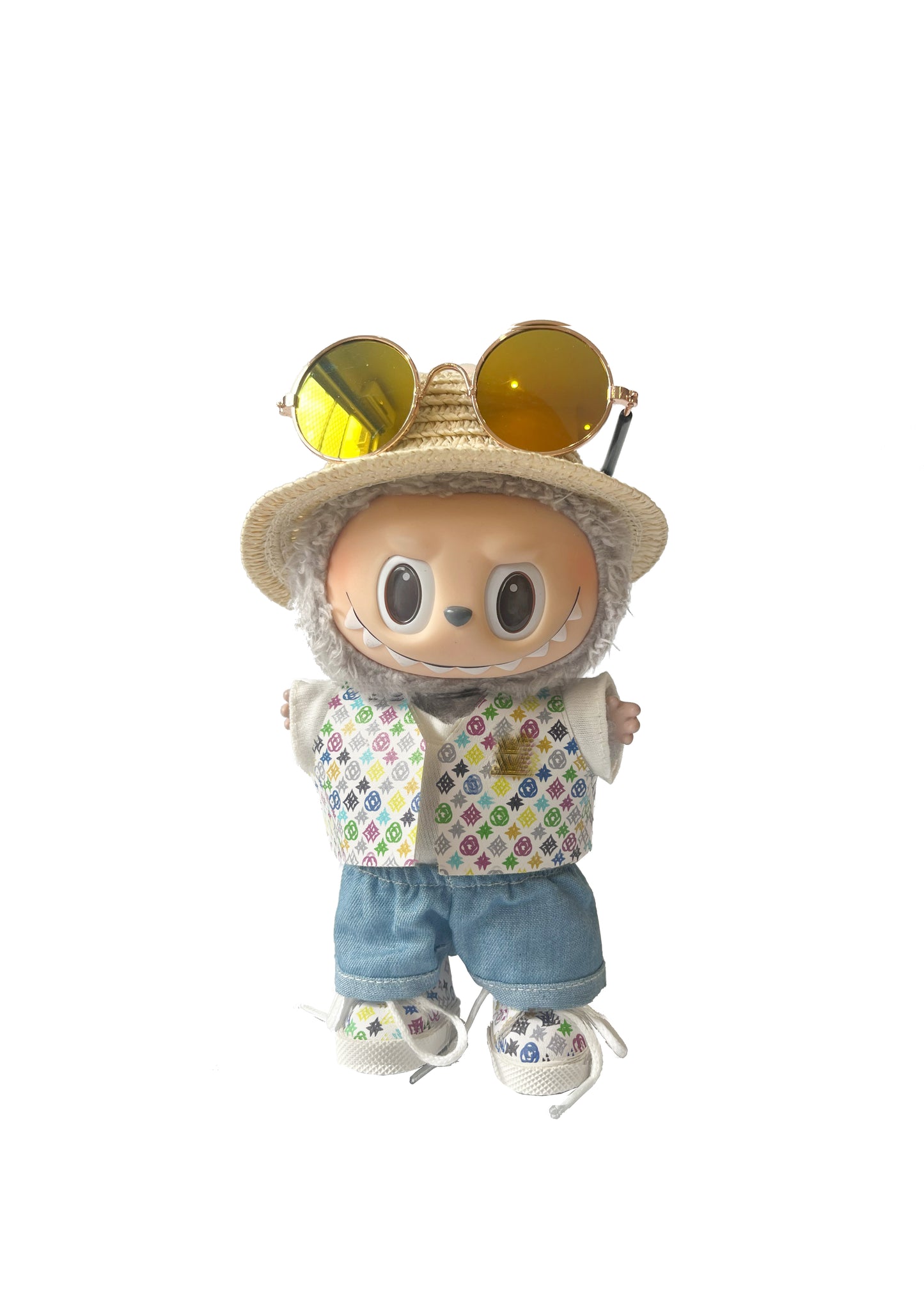 Labubu Outfit – LV inspired Look Summer Vacation Style Set