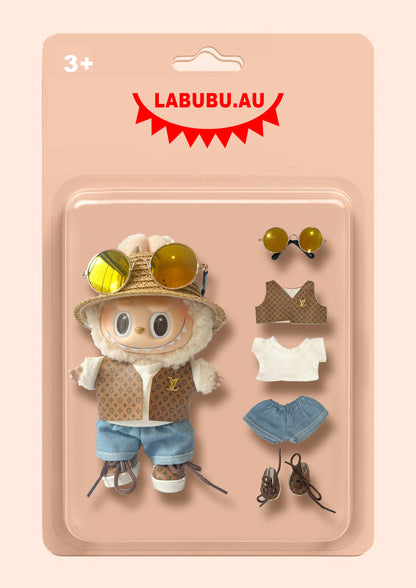 Labubu Outfit – France inspired Look Summer Vacation Style Set