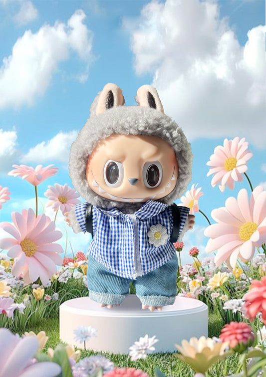 Labubu Macaron Blind Box + Spring Campus Style Outfit
