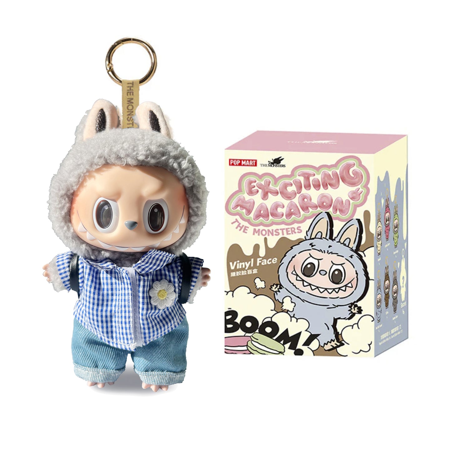 Labubu Macaron Blind Box + Spring Campus Style Outfit