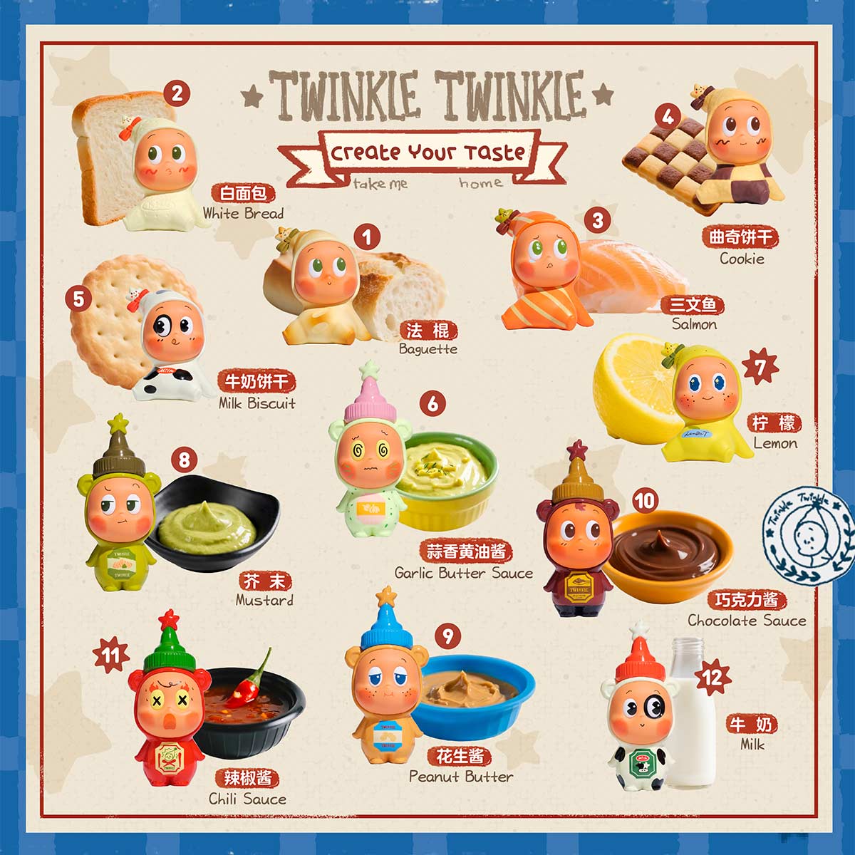 Twinkle Twinkle Create Your Taste Series Figures - A  Blind Box