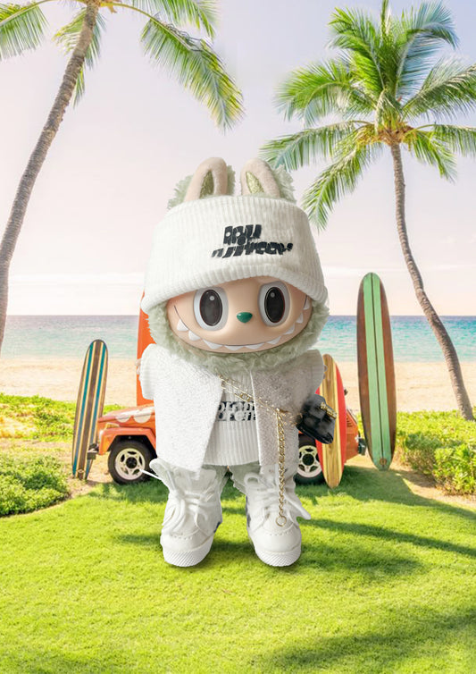 Labubu Macaron Blind Box + Streetwear Collab Style Outfit