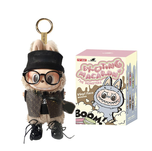 Labubu Macaron Blind Box + Street Style Black Look Outfit