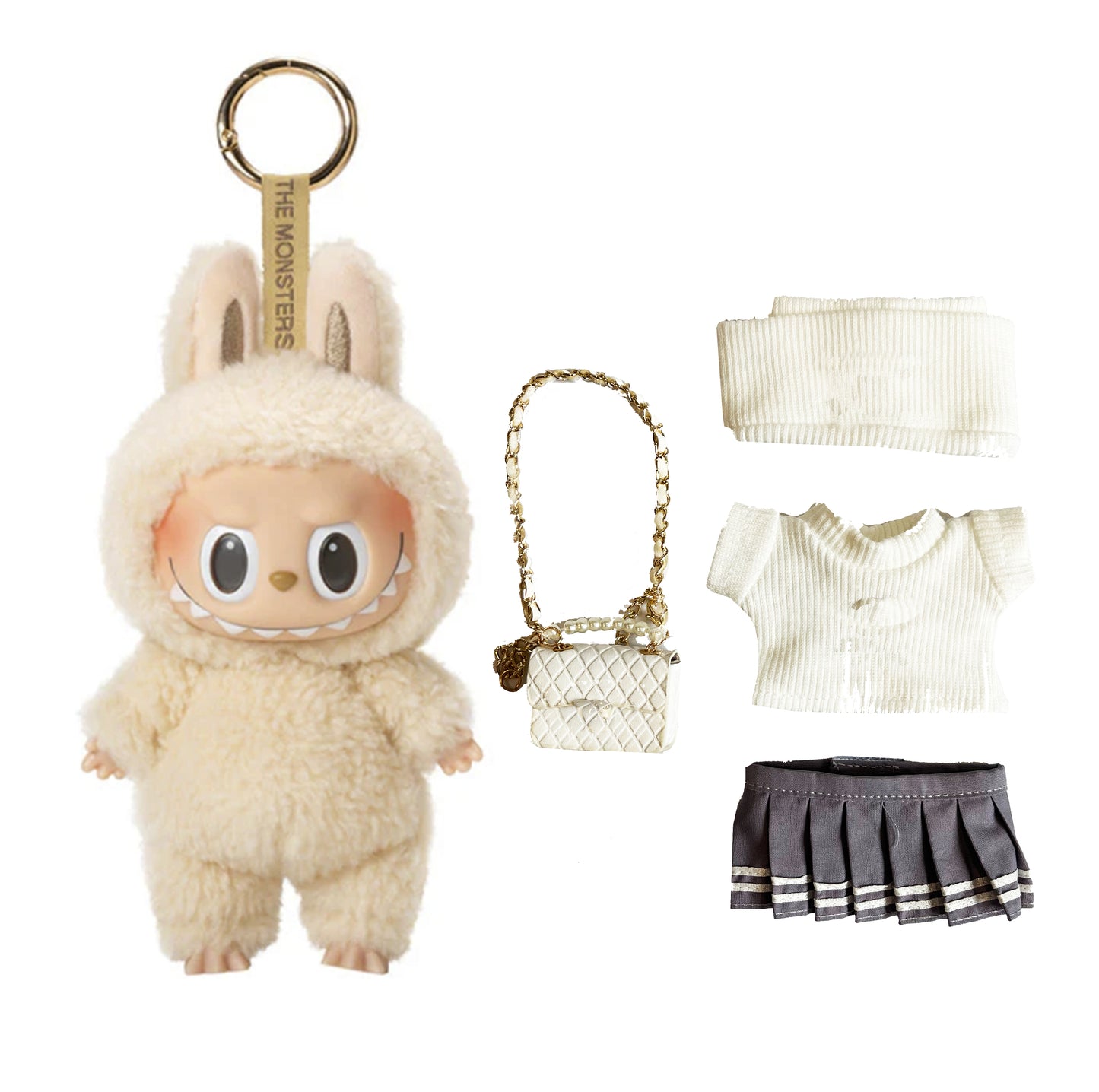 Labubu Macaron Blind Box + Soft Sporty Chic Set Outfit