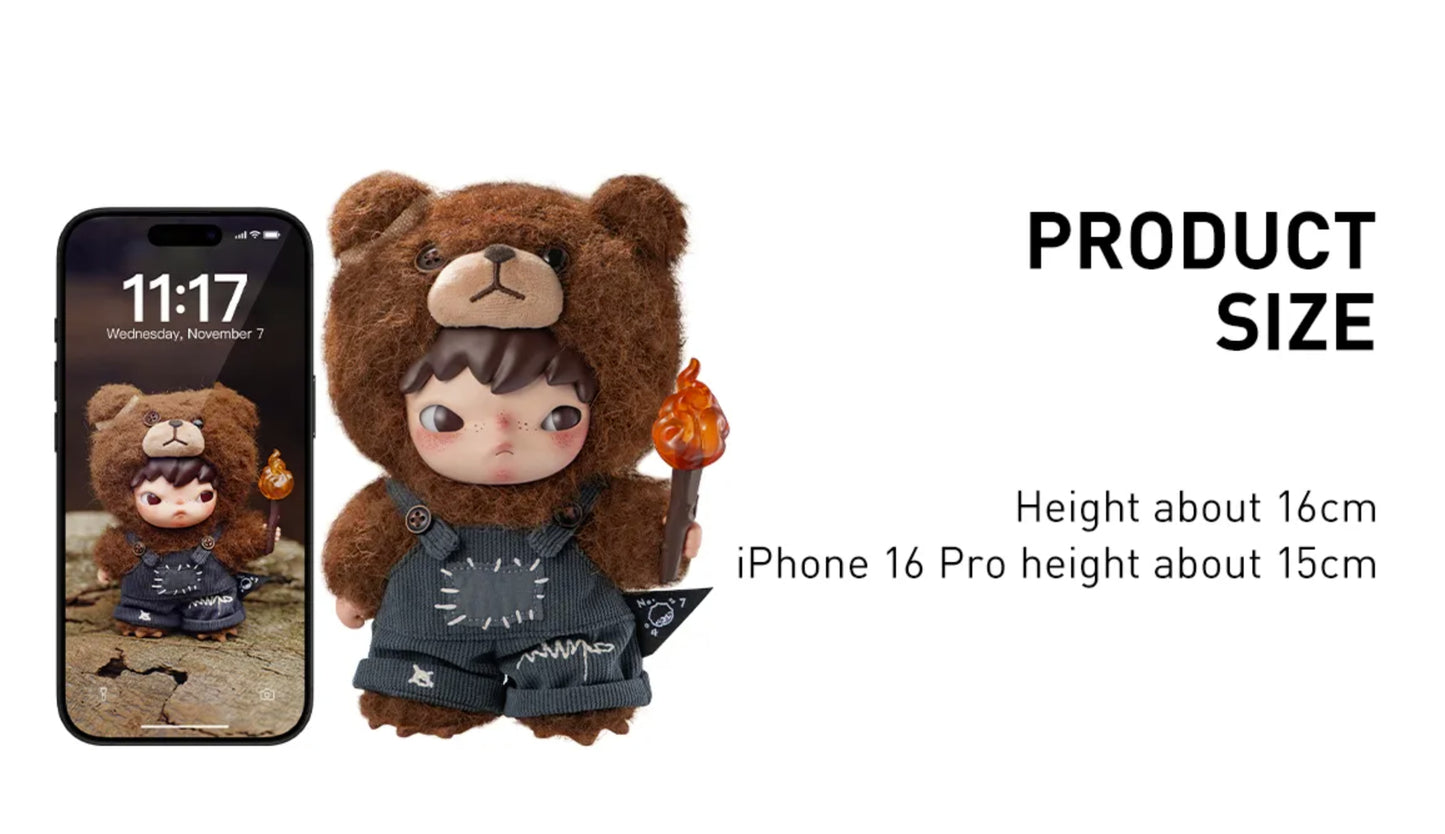 Hirono Living Wild-Fight for Joy Plush Doll