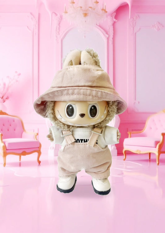 Labubu Macaron Blind Box + Pink Modern Fashion Style Outfit
