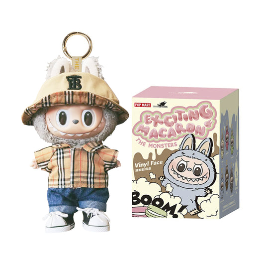 Labubu Macaron Blind Box + British Street Style Outfit