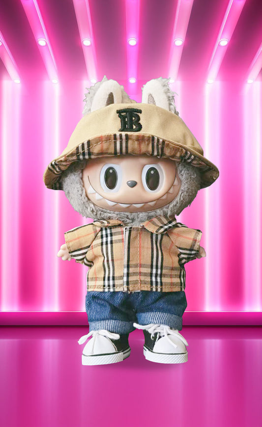 Labubu Macaron Blind Box + British Street Style Outfit