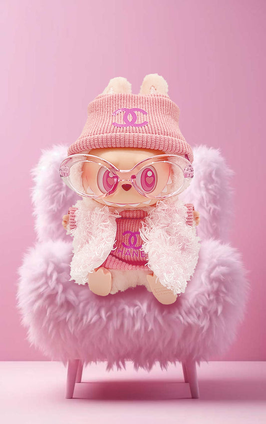 Labubu  Have a Seat Blind Box + Luxury Y2K Glam Parisian Chic Outfit