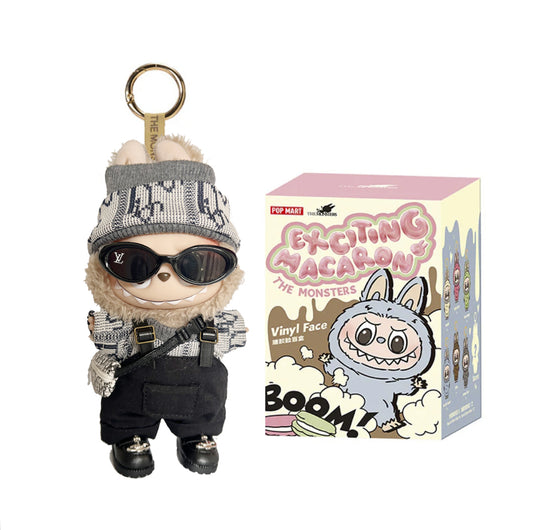 Labubu Macaron Blind Box + Luxury Streetwear Style Outfit