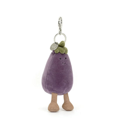Jellycat Vivacious Aubergine Bag Charm | In Stock Australia