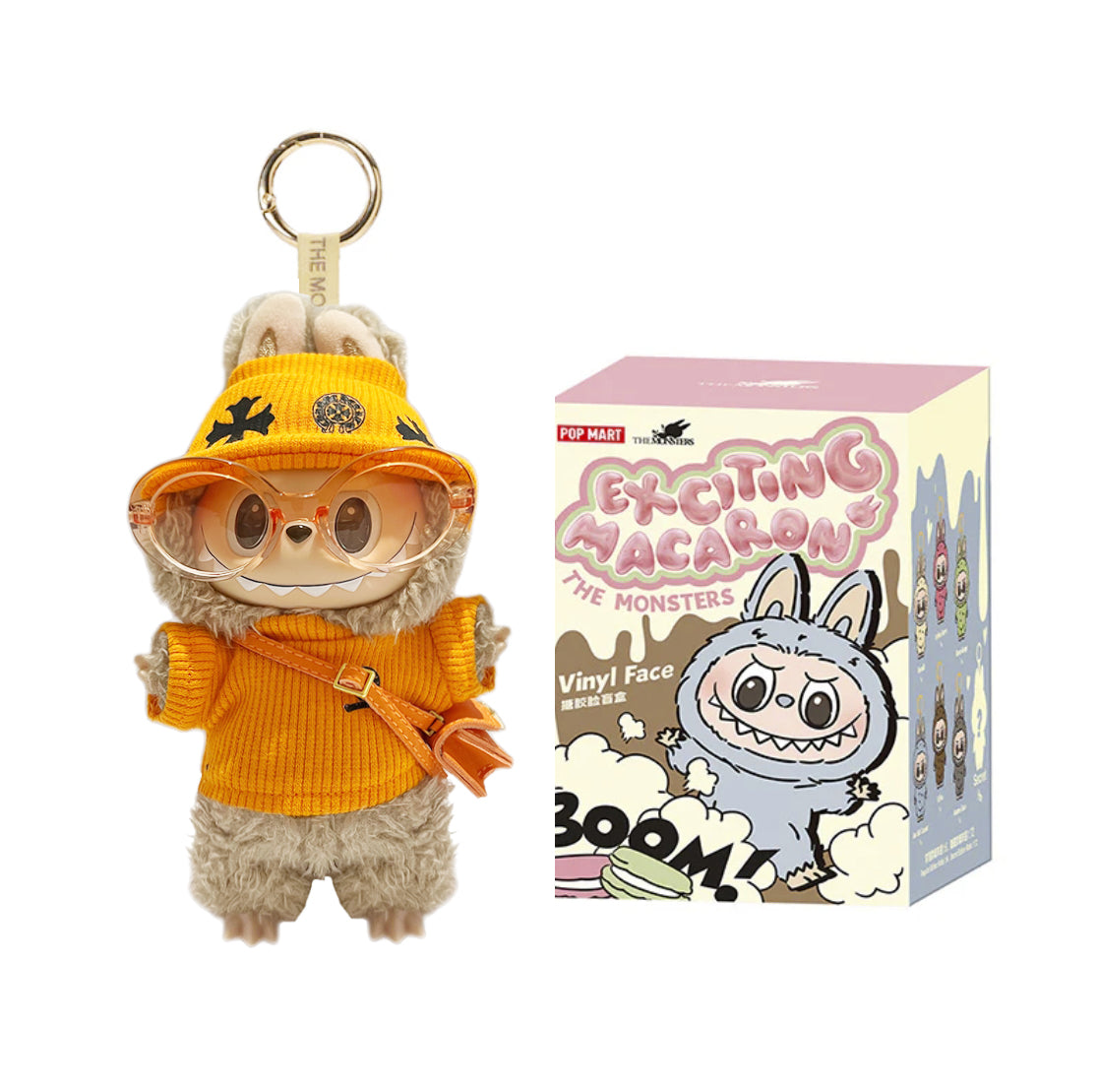 Labubu Macaron Blind Box + Orange Sporty Chic Outfit