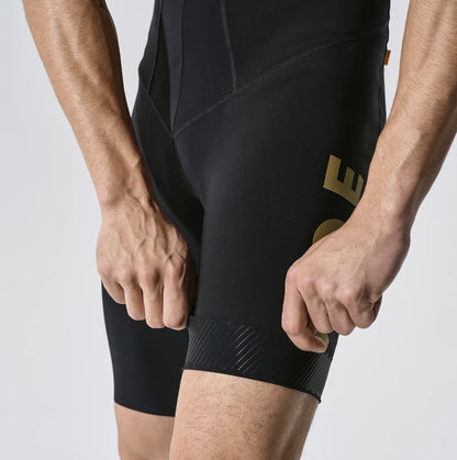 VALORE MONTON Mens Bib Shorts Nuova Luna (Dark Chocolate)