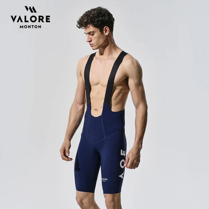 VALORE MONTON Mens Bib Shorts Nuova Luna (Navy)
