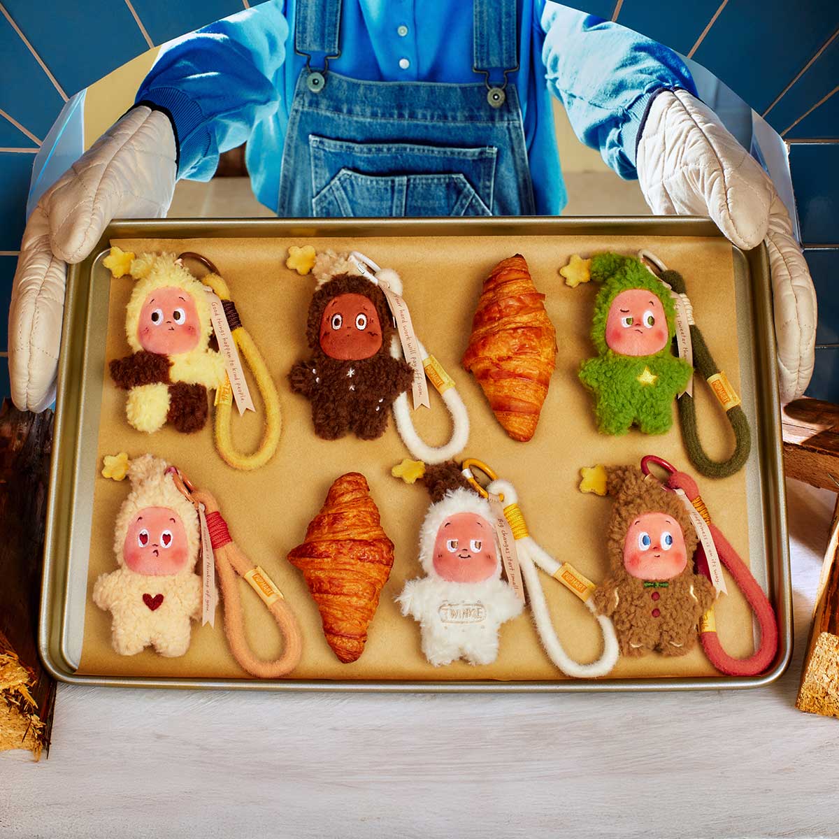 Twinkle Twinkle Savor the Moment Series-Fresh-Baked Mini Cookies Plush Pendant Blind Box