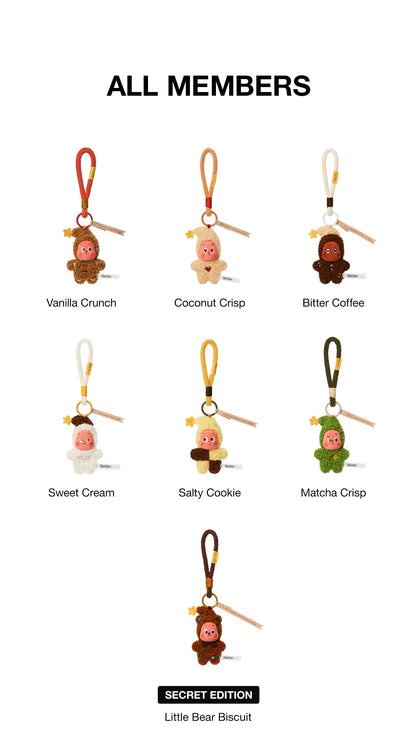 Twinkle Twinkle Savor the Moment Series-Fresh-Baked Mini Cookies Plush Pendant Blind Box