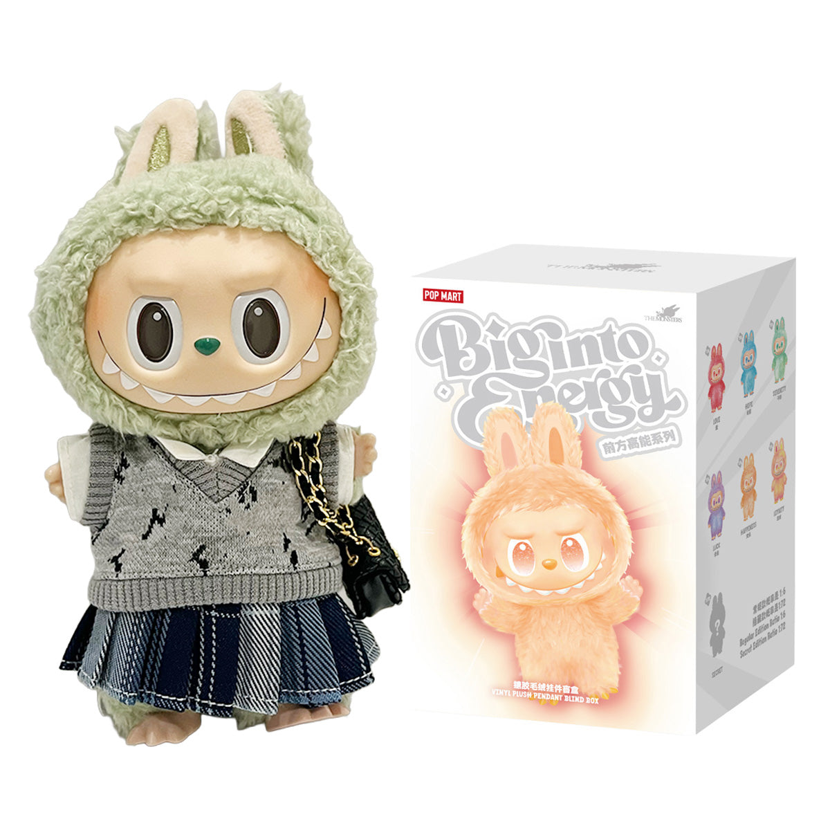 Labubu Blind Box + Labubu high-End French Gray Aesthetic